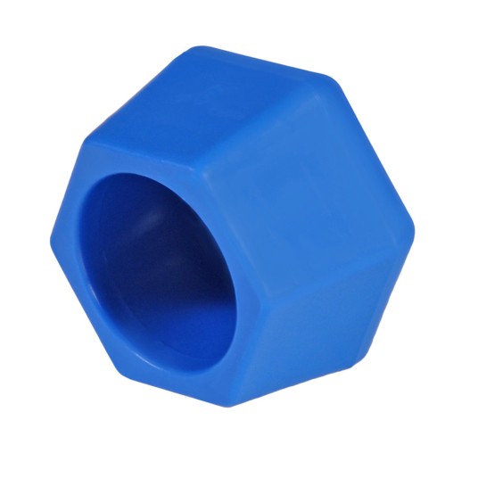 ULTRA HYGIENIC® AMB 1/4" nozzle protection Blue -zdjęcie numer 1
