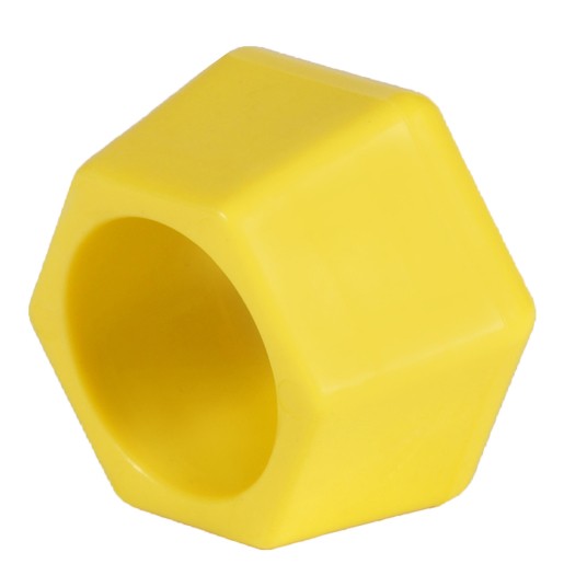 ULTRA HYGIENIC® AMB 1/4" nozzle protection Yellow -zdjęcie numer 1