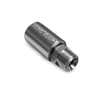 Crimped fitting EXT thread 1/2''-cone sealing