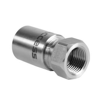 Crimped fitting INT thread 3/4''