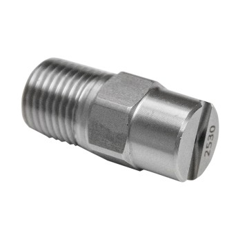 Flat fan rinsing nozzle 1/4" 25st/40 l/m