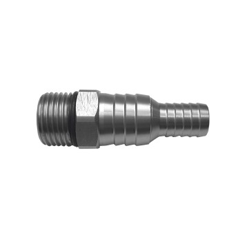 Hose connection EXT thr. 1/2"/1/2"+3/4"