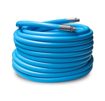 HYGIENIC hose with twisted fittings EXT 1/2" - 15m