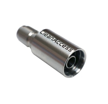 L.P.crimped fitting 1/2'' with male quick coupling