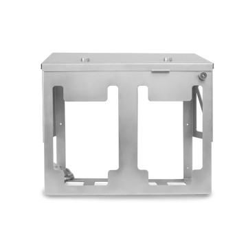 Lockable ULTRA HYGIENIC® canister holder 2 x 25 L