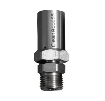 Low pressure hose twisted fitting EXT thread 1/2''