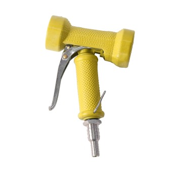 Plastic gun in rubber protec. connection 1/2" 3/4"