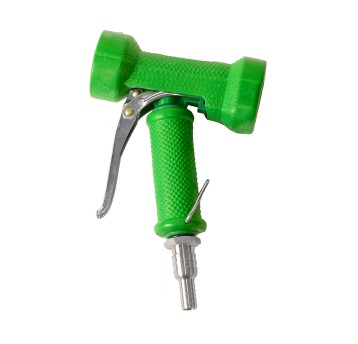 Plastic gun in rubber protec. connection 1/2" 3/4"