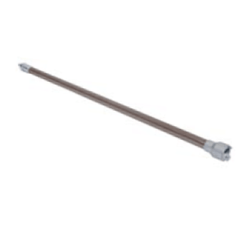 Plastic suction lance with stainless steel filter