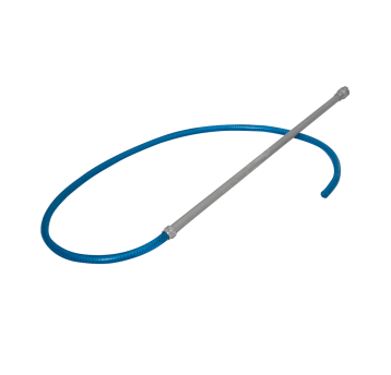 Plastic suction lance with suction hose Blue