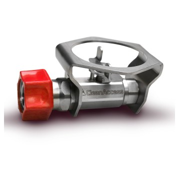 SAVE WATER ULTRA HYGIENIC® ball valve 1/2" Red