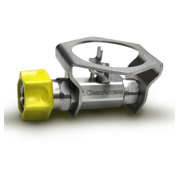 SAVE WATER ULTRA HYGIENIC® ball valve 1/2" Yellow
