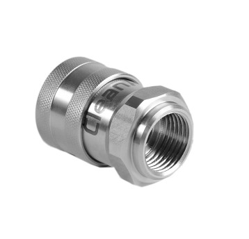 Stainless steel female quick coupling INT thr.1/2"