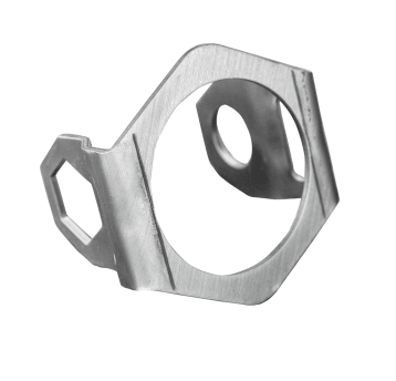 Stainless steel protection for ball valve