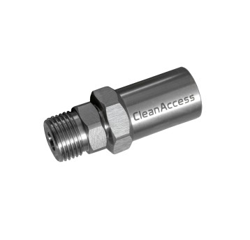 Twisted fitting EXT thread 1/2'' - cone sealing