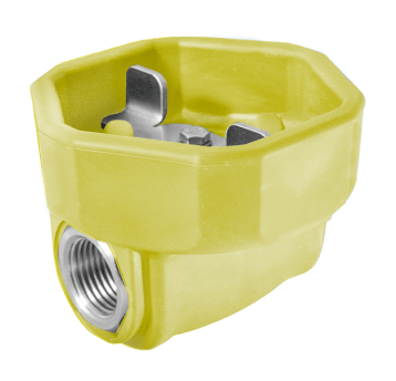 UH® ball valve 1/2’’ with safe protection cover