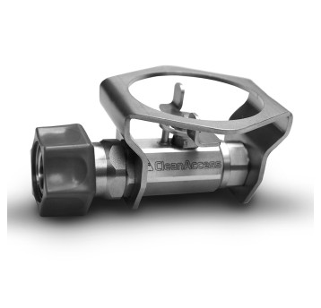 ULTRA HYGIENIC® ball valve 1/2" fem.quick coupling