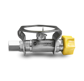 ULTRA HYGIENIC® ball valve 1/2” with SS protection