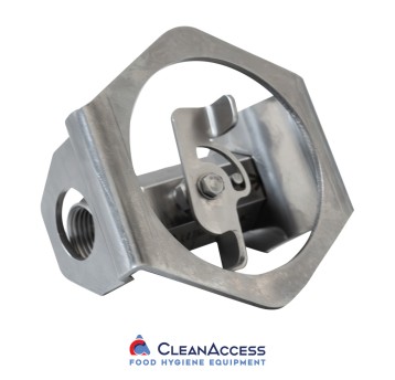 ULTRA HYGIENIC® ball valve 1/2" with SS protection