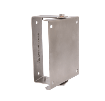 Wall Swivel Bracket reeling on a small hose